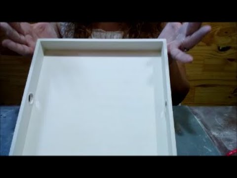 Transforma tu bandeja de madera con este sencillo tutorial de pintura